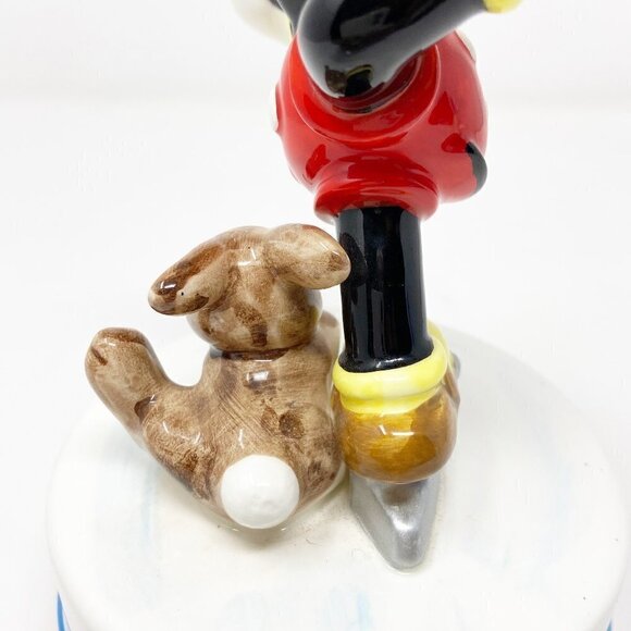 WALT DISNEY PRODUCTIONS | Mickey Mouse Thumper Skater's Waltz Music Box - Picture 8 of 11